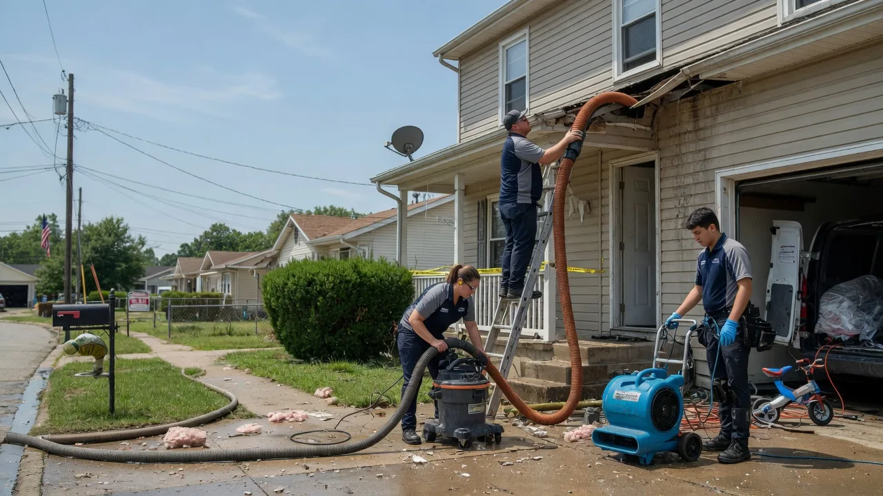 Water Damage Restoration in Nanafalia, AL near me